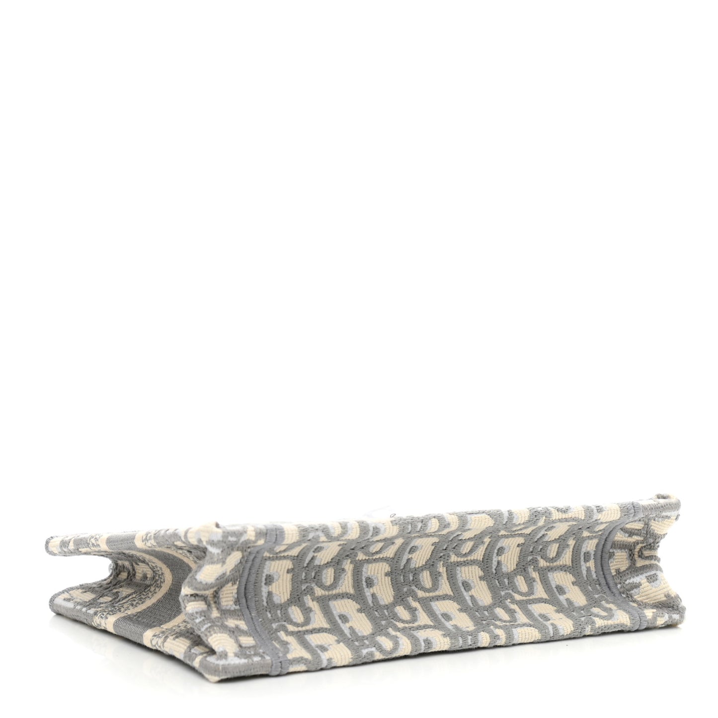 Oblique Mini Book Tote Grey Multicolor