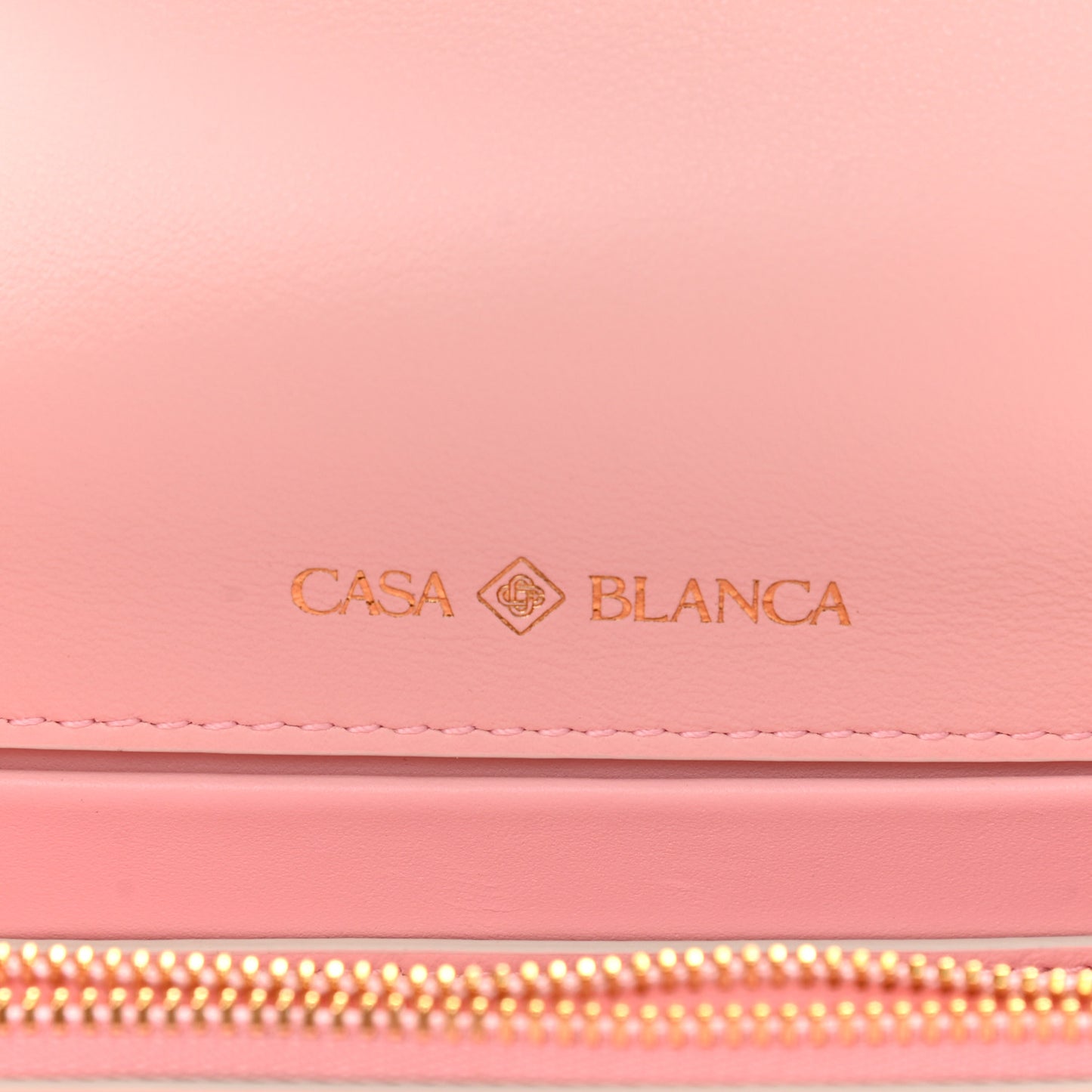 X CASABLANCA Soft Grain Calfskin Mosaic Printed Serpenti Forever Top Handle Dusty Pink Multicolor