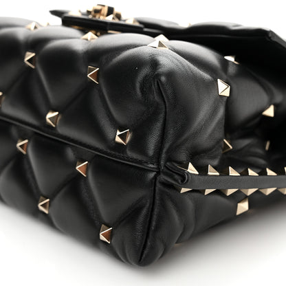 Valentino Garavani Nappa Small Candystud Crossbody Black 11 of 11