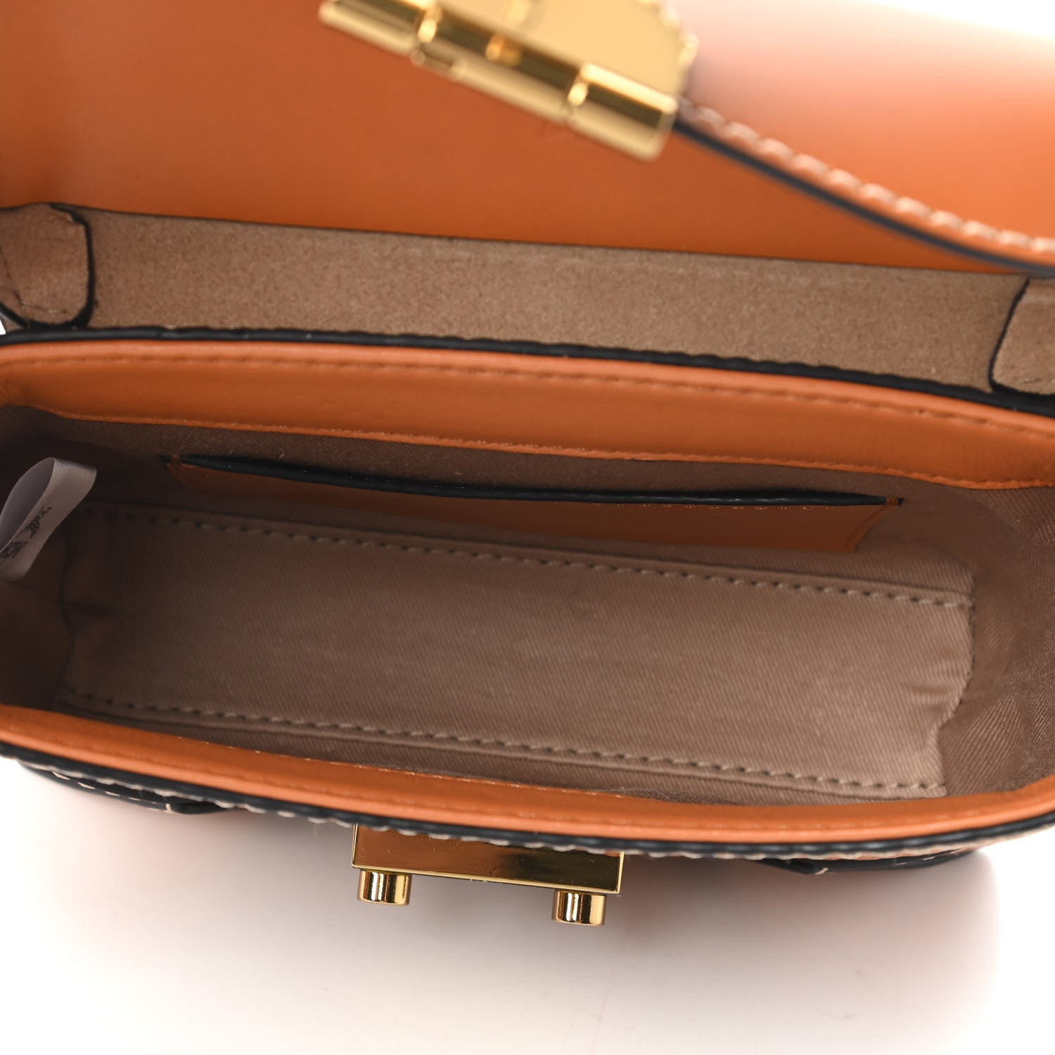 MCM Visetos Soft Berlin Convertible Belt Bag Cognac 6 of 10