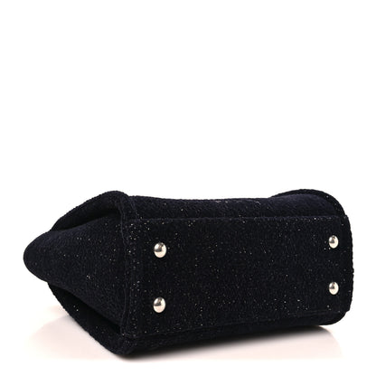 Chanel Lurex Canvas Mini Deauville Tote Black 4 of 10