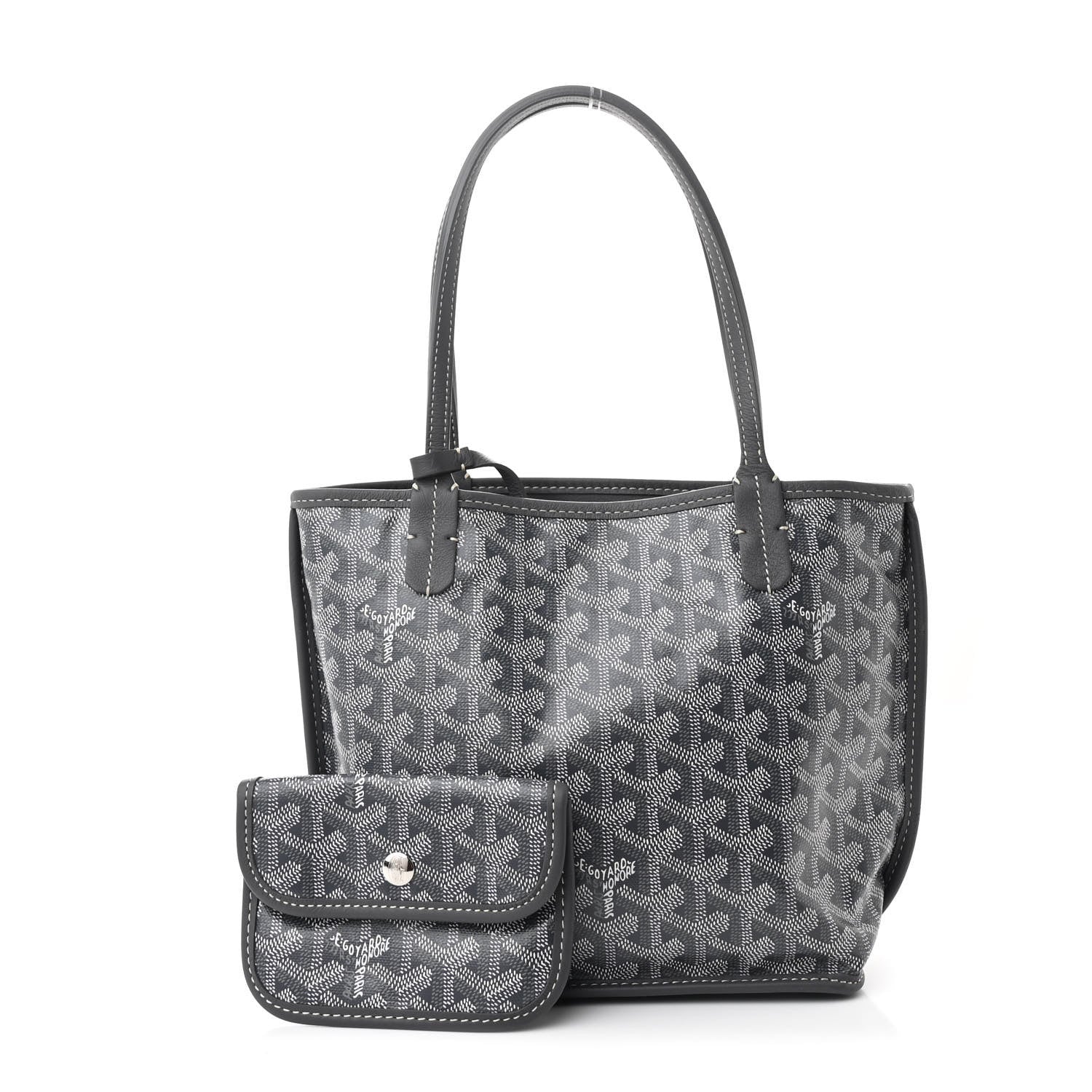Goyard Goyardine Reversible Mini Anjou Grey 4 of 19