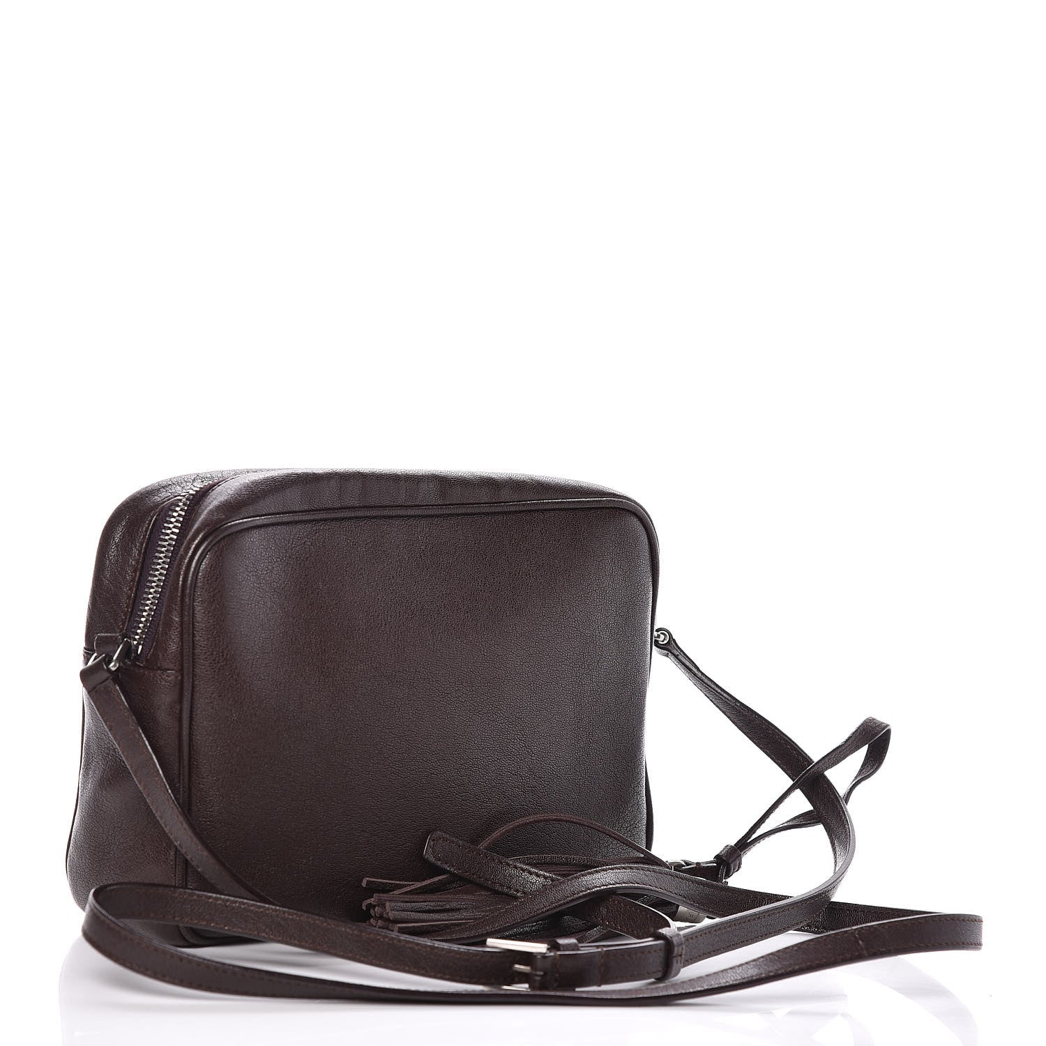 Saint Laurent Lambskin Monogram Small Lou Camera Bag Black Tulipe 3 of 9