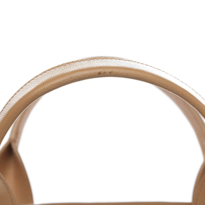Chanel Caviar Small Studded Deauville Tote Beige 9 of 14