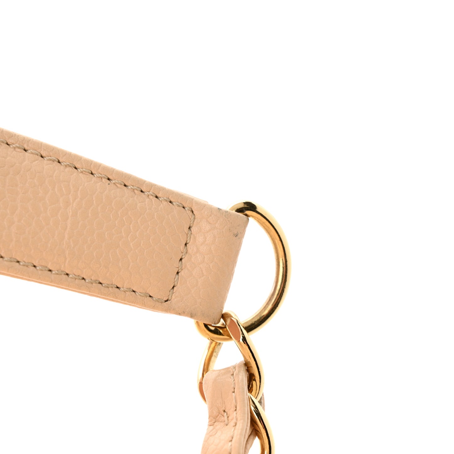 Caviar Quilted Grand Shopping Tote GST Beige