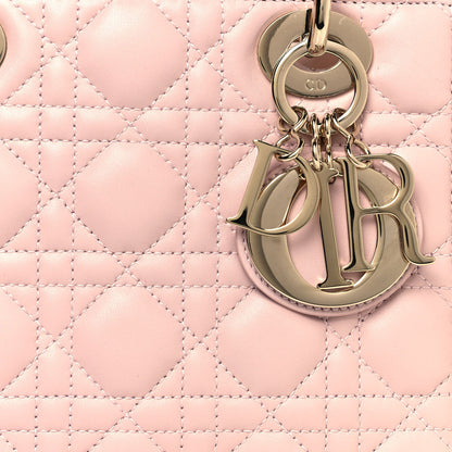 Christian Dior Lambskin Cannage Small My ABCDior Lady Dior Blush Pink 6 of 10