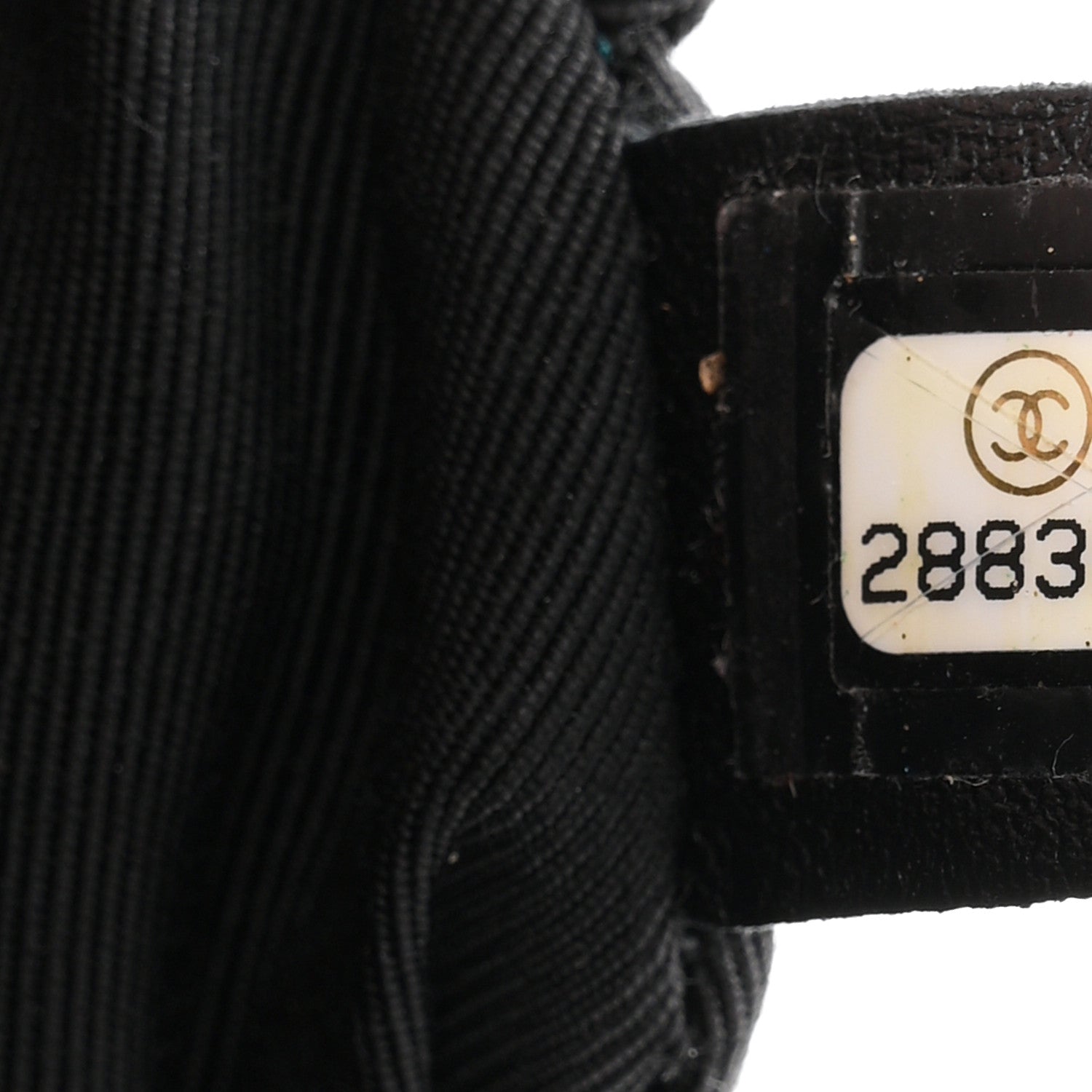 Chanel Lambskin Quilted Waist Bag Fanny Pack Black 7 of 10