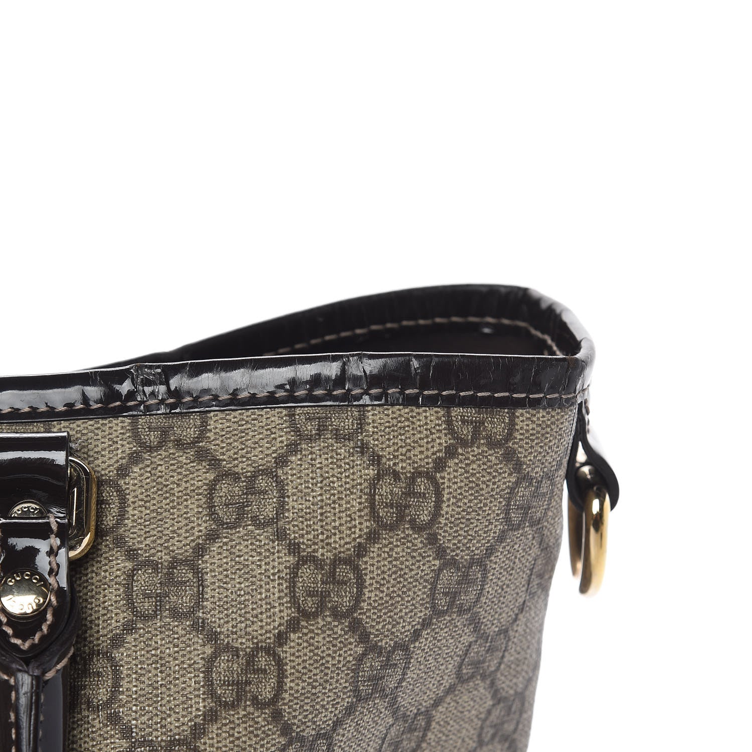 Gucci GG Plus Monogram Medium Joy Tote Dark Brown 23 of 26