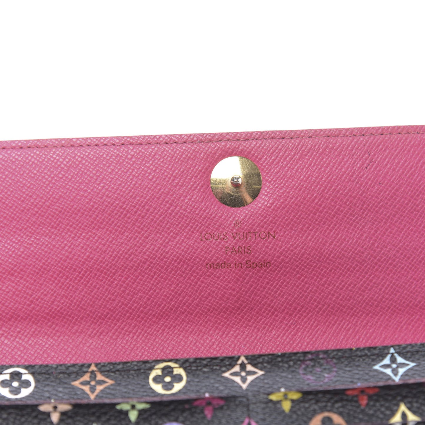 Monogram Multicolor Sarah Wallet Black Grenade