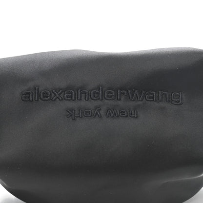 Alexander Wang Satin Mini Scrunchie Bag Black 6 of 6