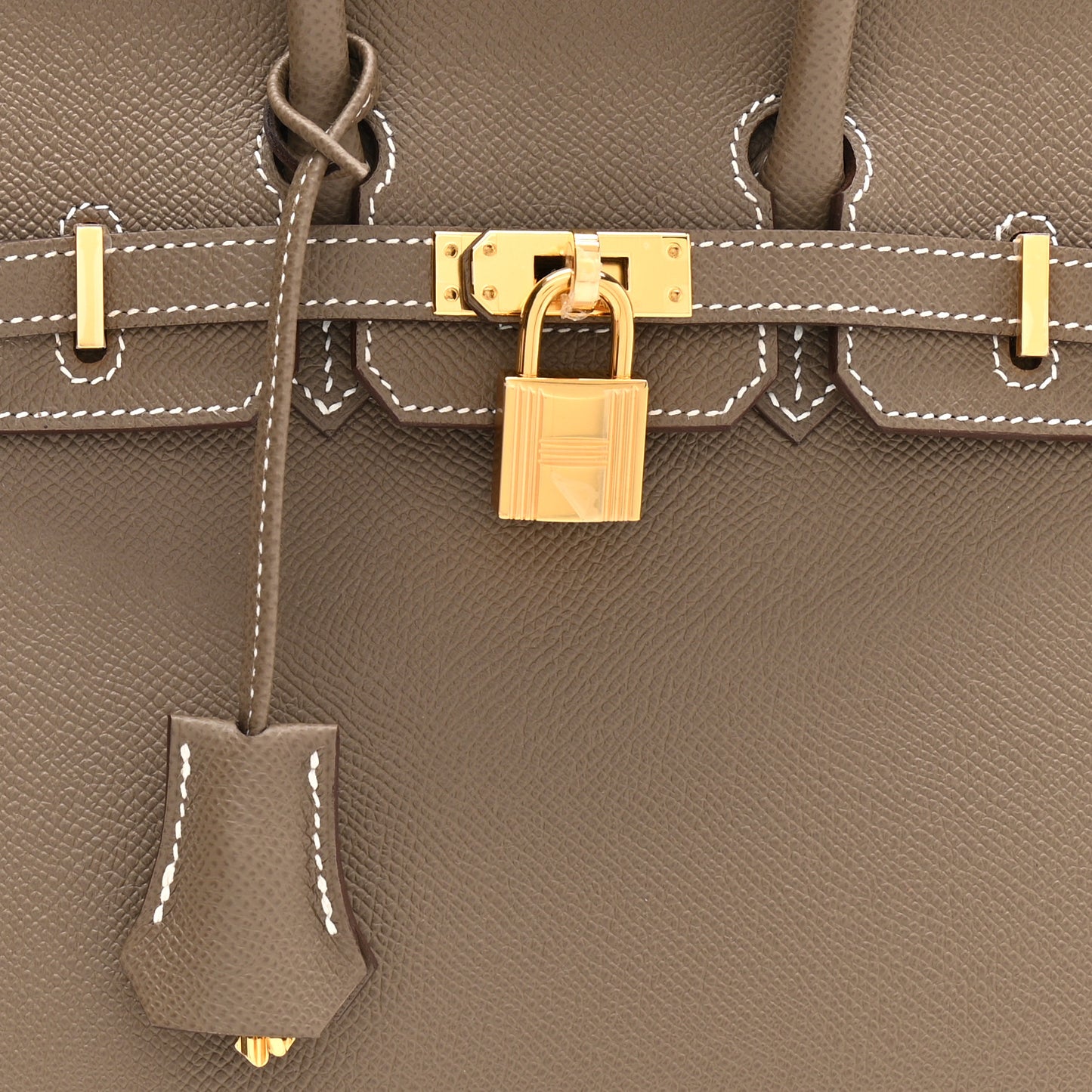 Epsom Birkin Sellier 25 Etoupe