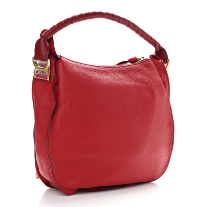 Chloe Calfskin Medium Marcie Hobo Garnet 3 of 11