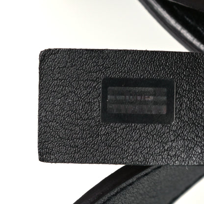 Chloe Smooth Suede Calfskin Medium Myer Double Carry Bag Black Navy 7 of 10