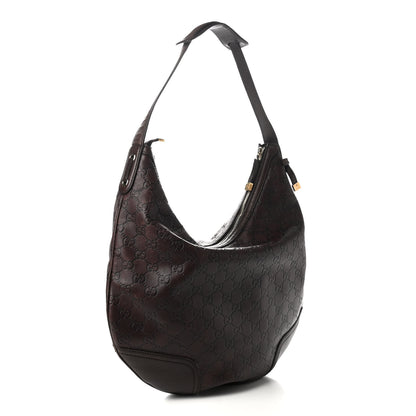 Gucci Guccissima Large Princy Hobo Dark Brown 2 of 10
