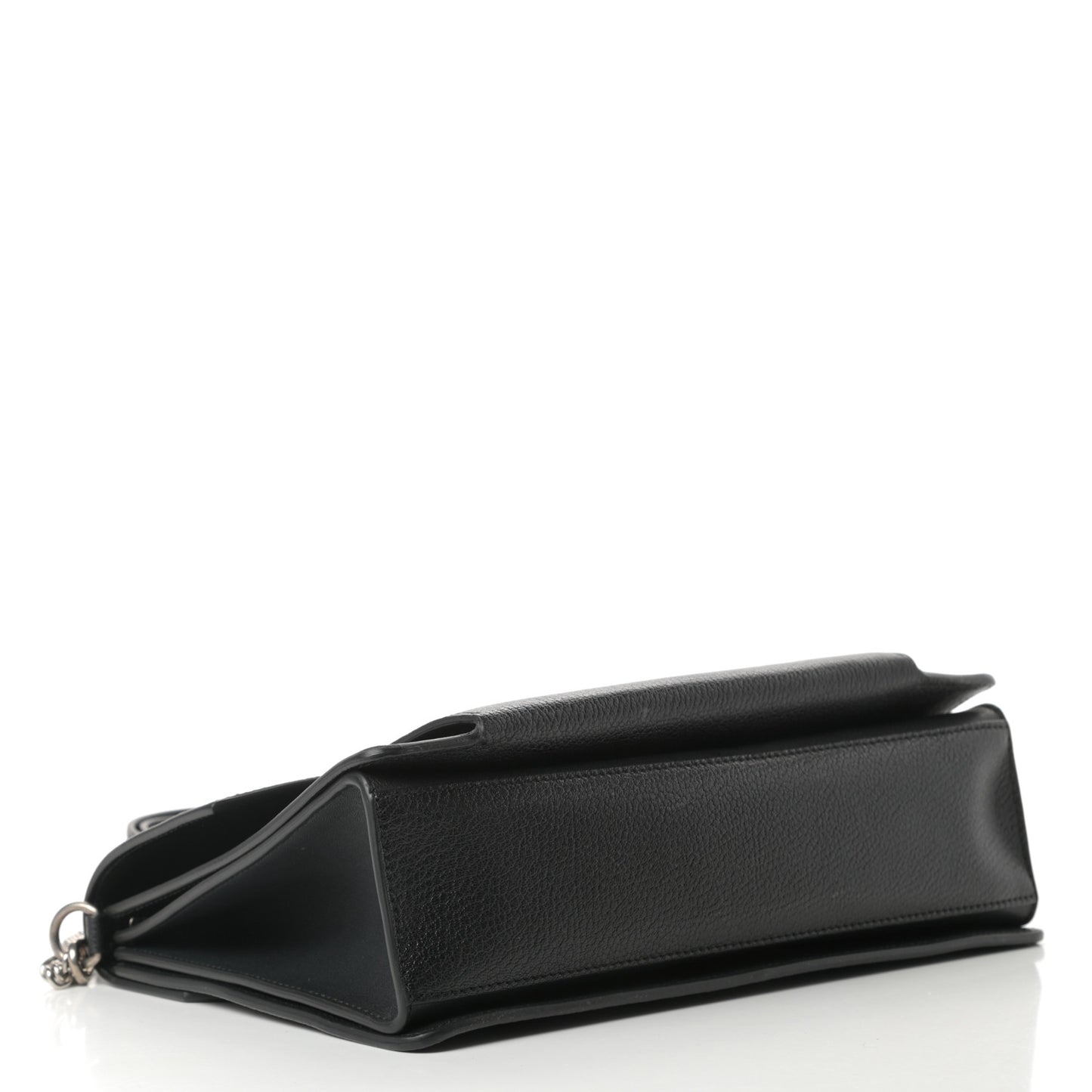 Sugar Goatskin Medium GV3 Shoulder Bag Black