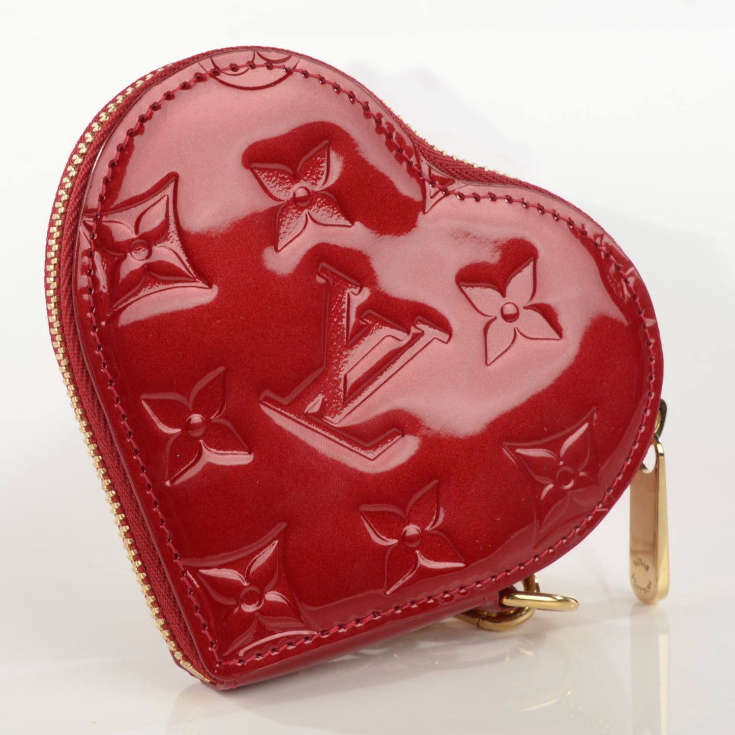 Vernis Coeur Heart Coin Purse Pomme D'Amour