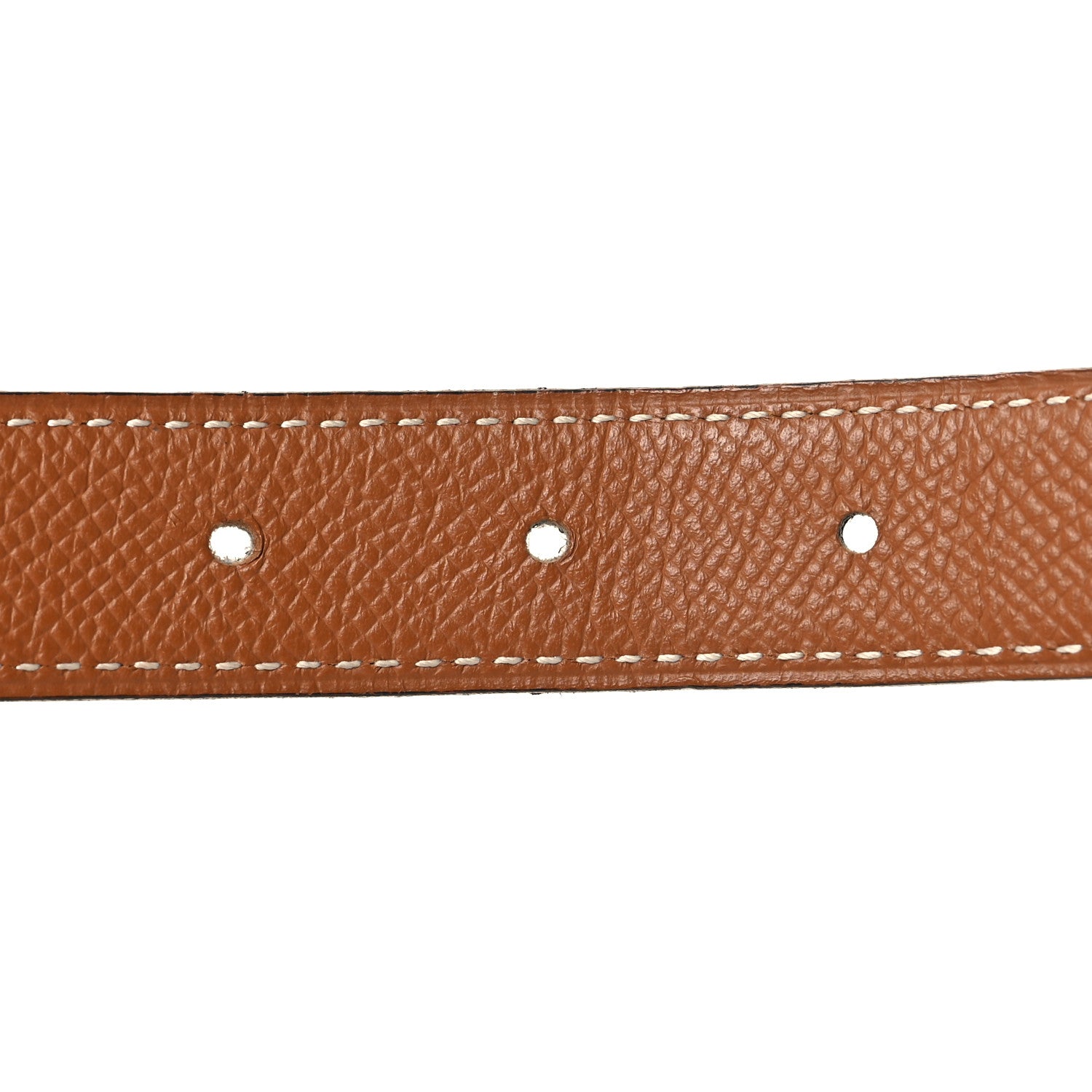 Hermes Swift Epsom 24mm H au Carre Twist Belt 90 36 Black Gold 4 of 7