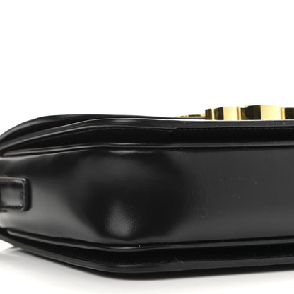 Celine Shiny Calfskin Small Triomphe Black 9 of 10