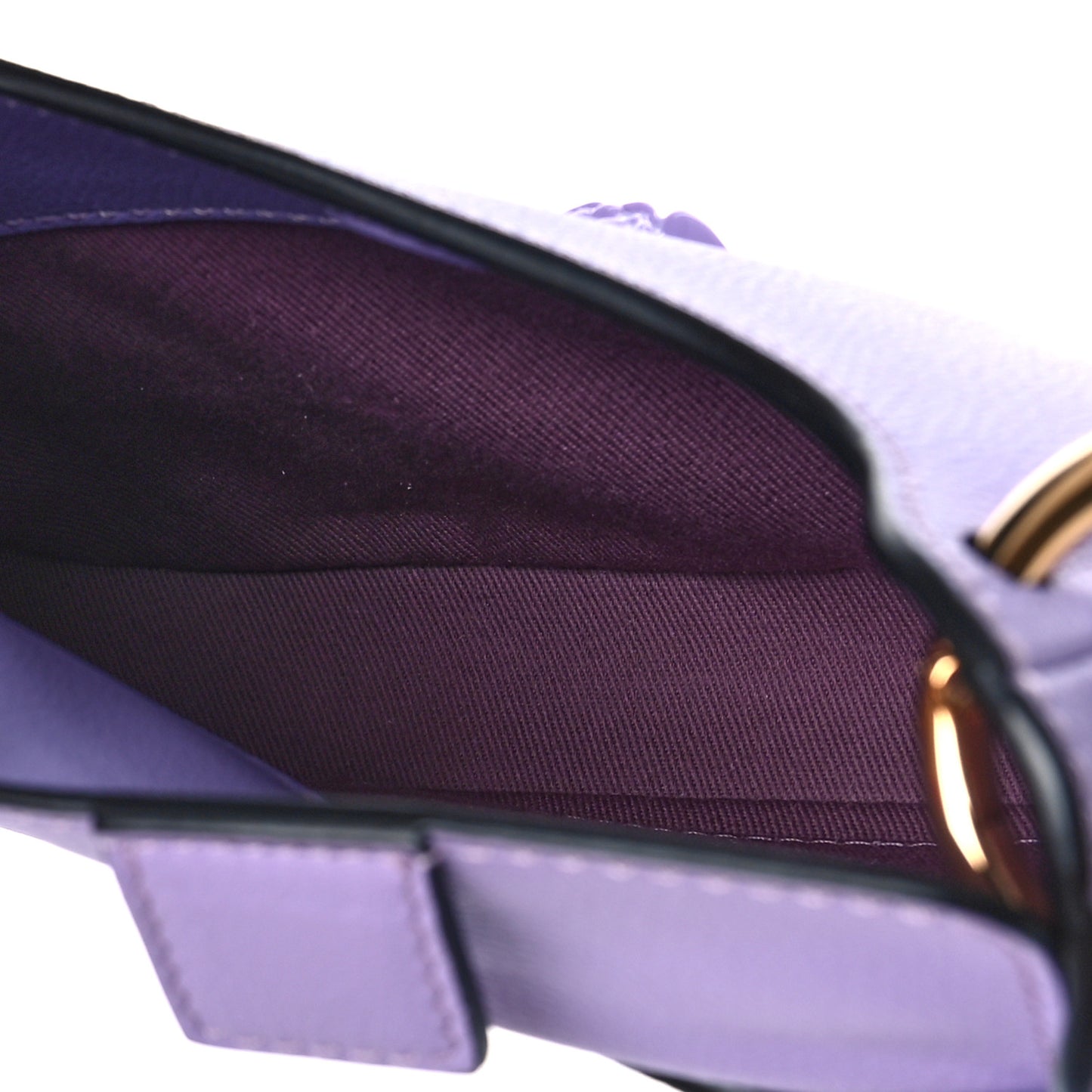 Calfskin La Medusa Small Hobo Crossbody Lilac