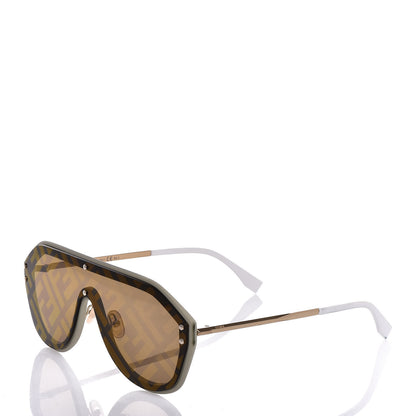 Fendi FF Fabulous Shield Sunglasses FF M0039/G/S White 7 of 13