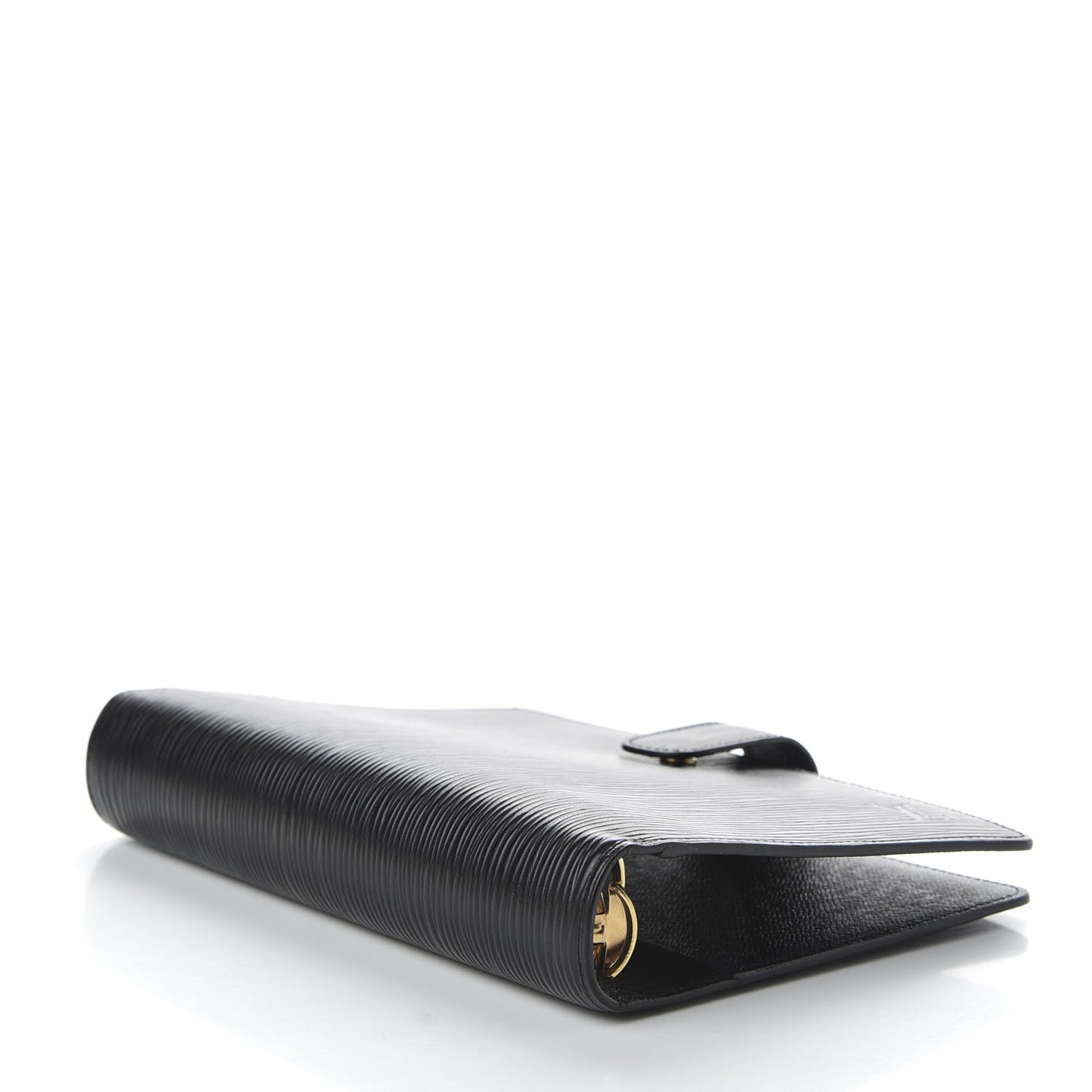 Epi Medium Ring Agenda Cover Black