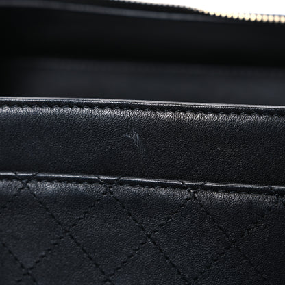 Chanel Caviar Quilted Large CC Filigree Vanity Case Black 12 of 12