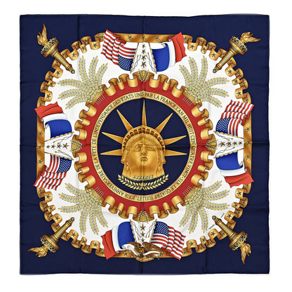 Hermes Silk Liberty Scarf 90 1 of 8