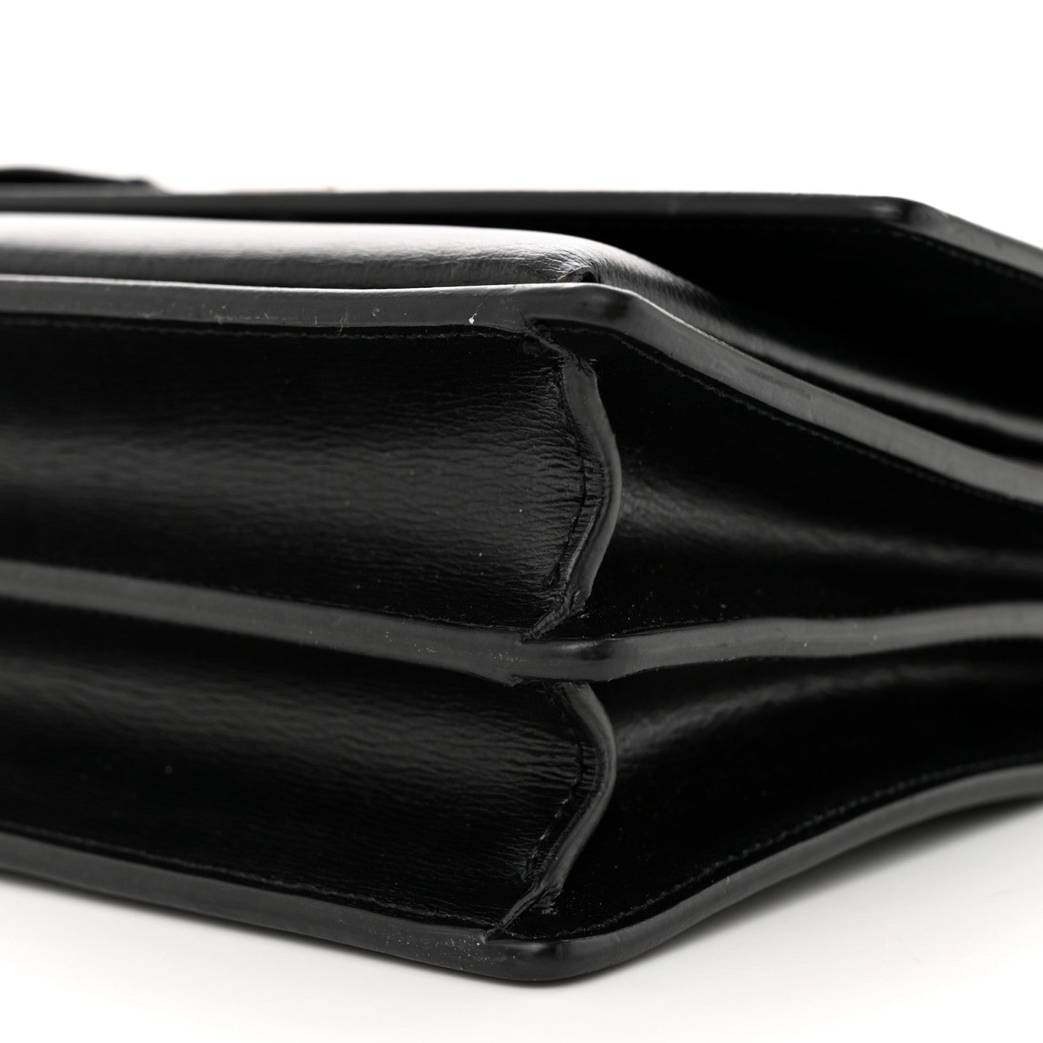Saint Laurent Calfskin Medium Monogram Sunset Black 9 of 13