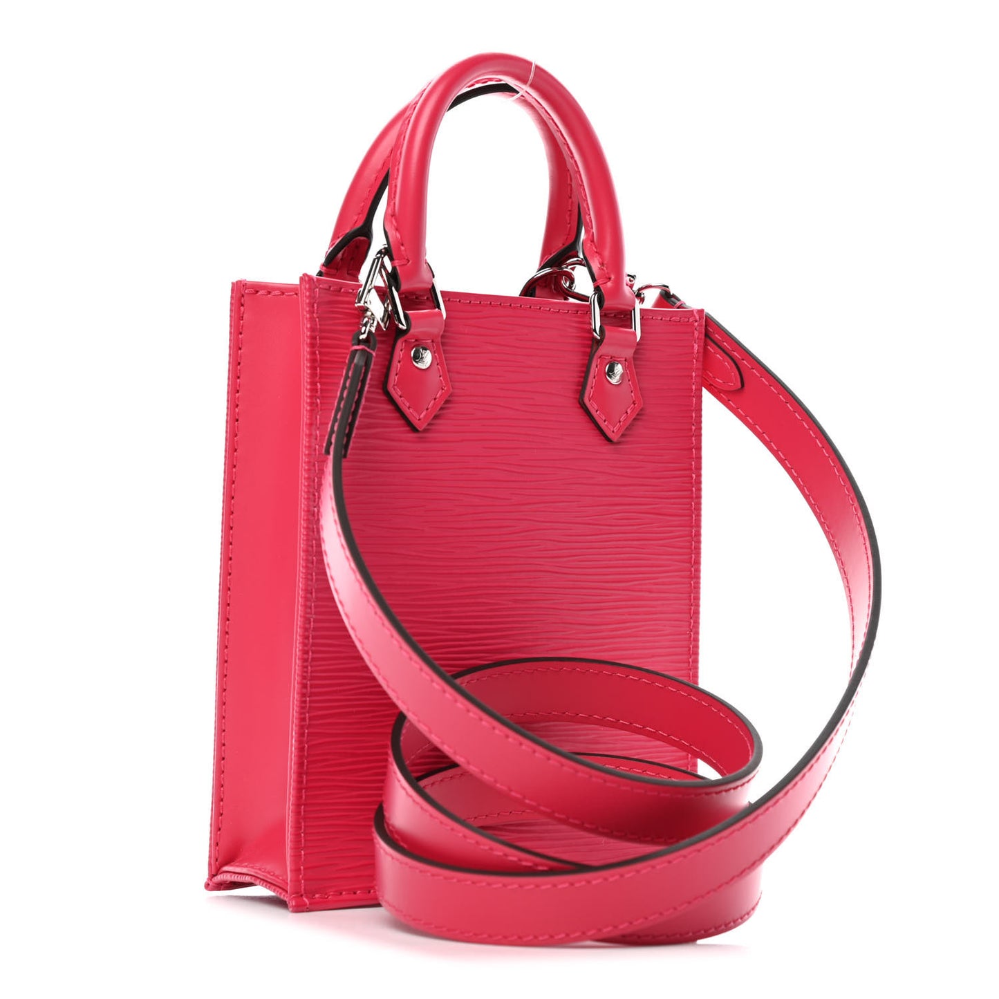 Epi Petit Sac Plat Rose Pondicherry
