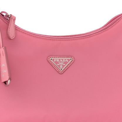 Prada Tessuto Nylon Mini Re-Edition 2000 Bag Begonia 8 of 12
