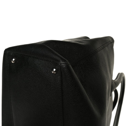Chanel Calfskin Cerf Executive Shopper Tote Black 14 of 17