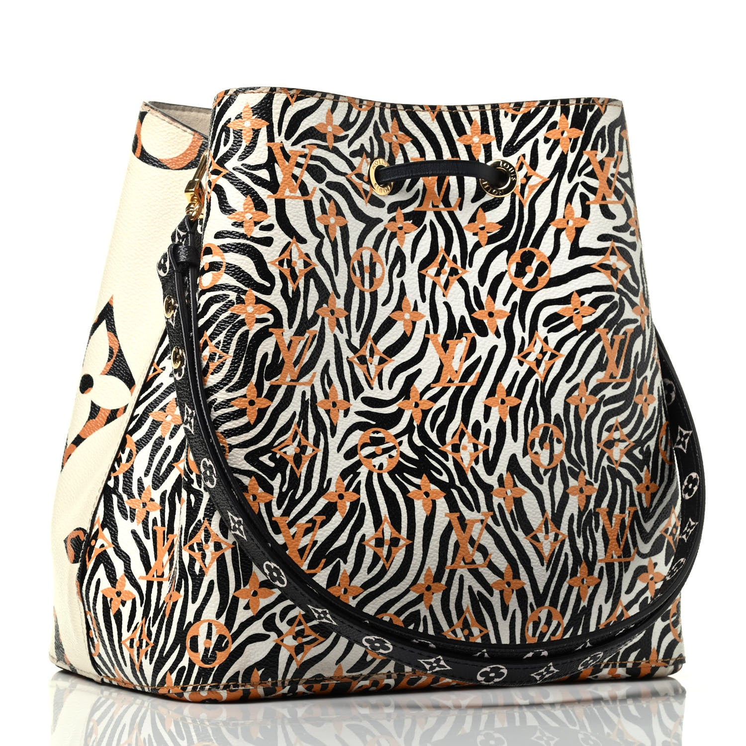 Louis Vuitton Monogram Giant Jungle NéoNoé Ivory 2 of 3