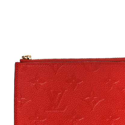 Louis Vuitton Empreinte Felicie Chain Wallet Zippered Insert Cherry 7 of 10