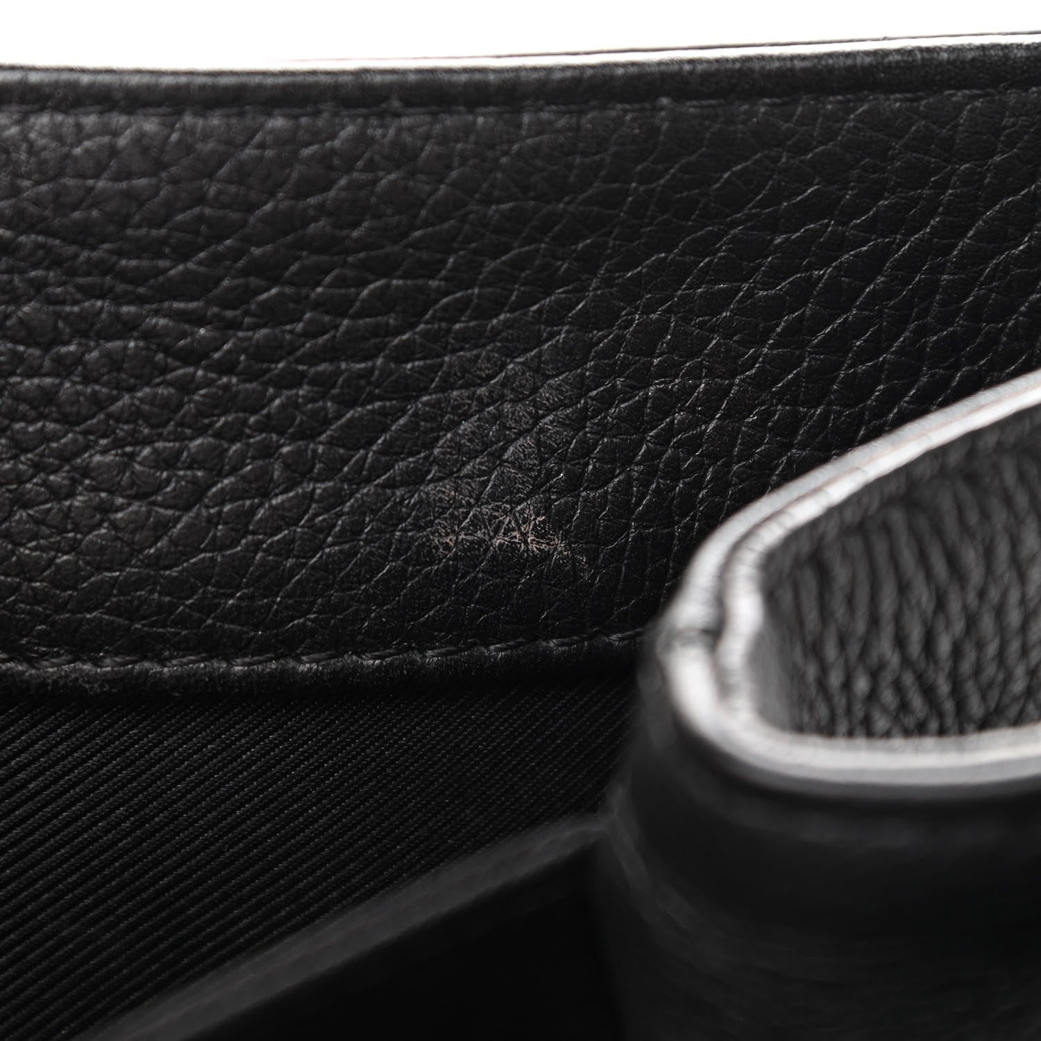 Louis Vuitton Soft Calfskin Lockme II Top Handle Black 11 of 15