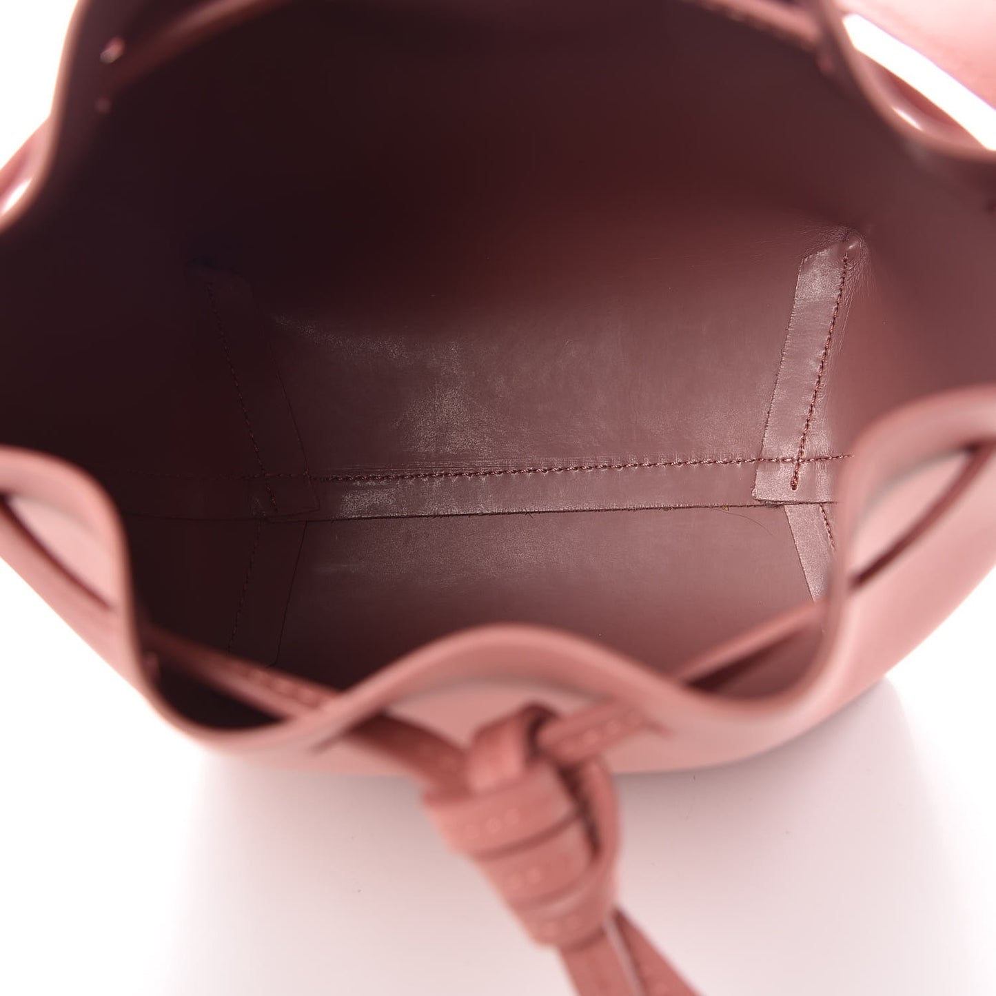 Calfskin Mini Mini Bucket Bag Blush