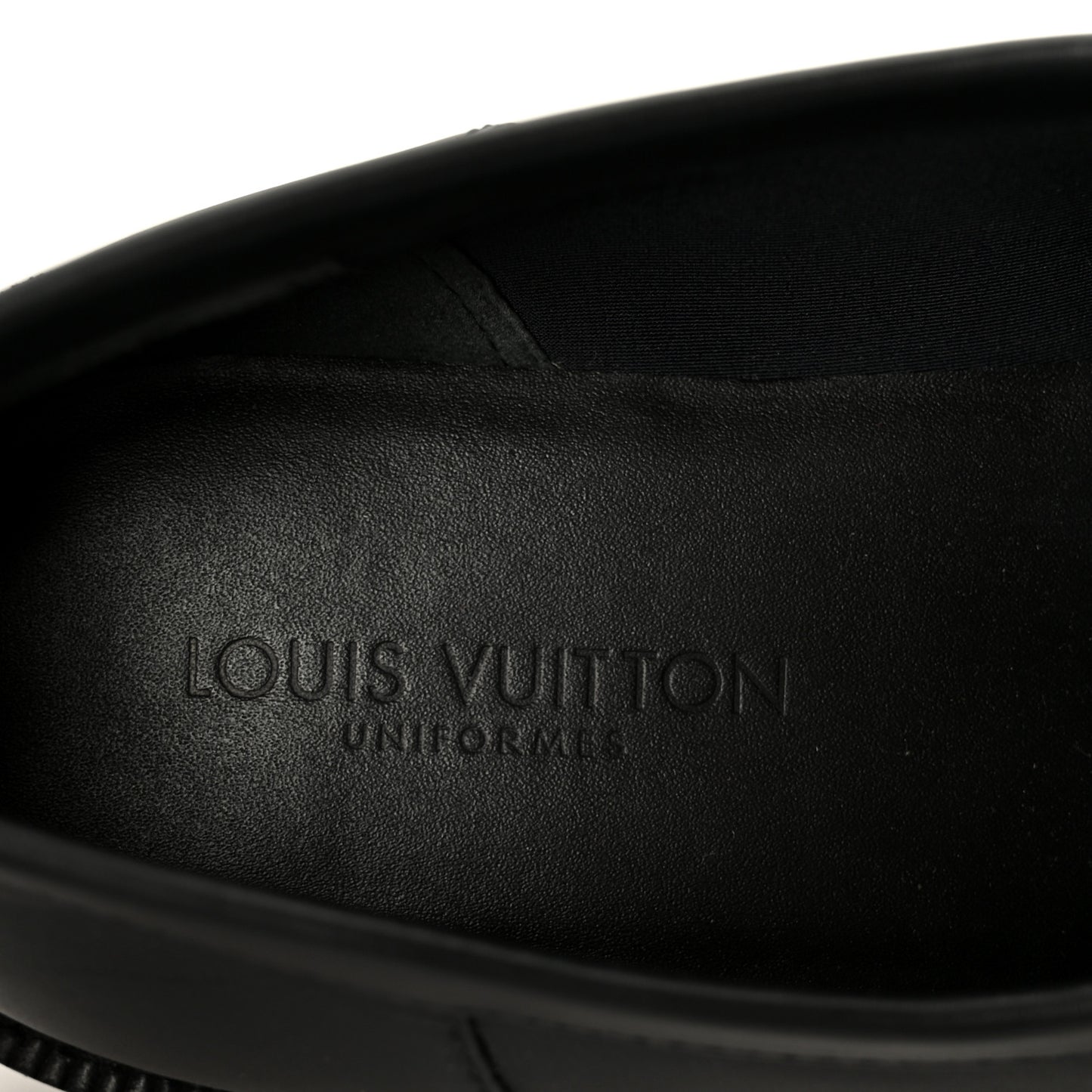 Calfskin Oversized Chain Academy Loafers 40 Black