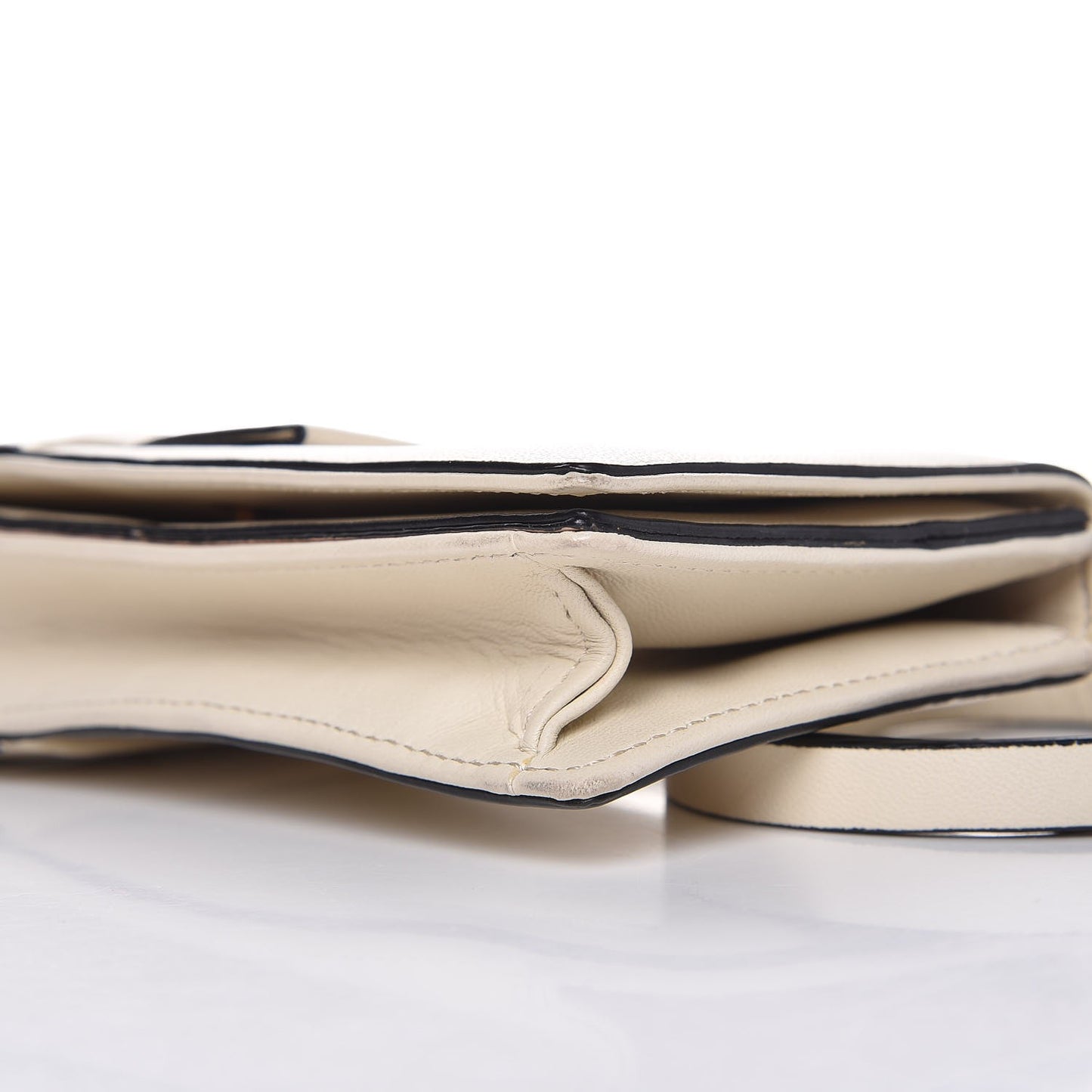 Nappa Clutch Ivorie