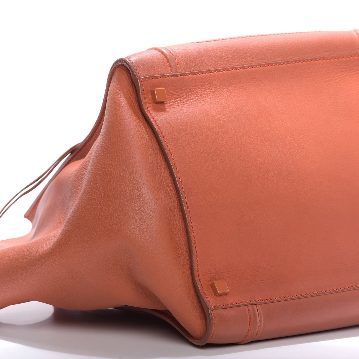 Supple Calfskin Medium Phantom Luggage Orange