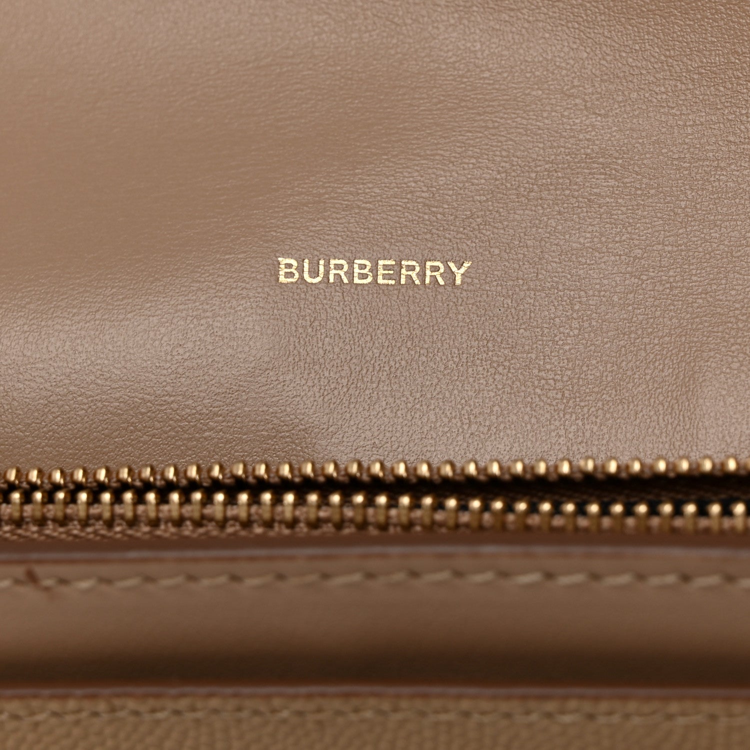Burberry Heritage Grain Calfskin Monogram Lola Continental Wallet Beige 6 of 7
