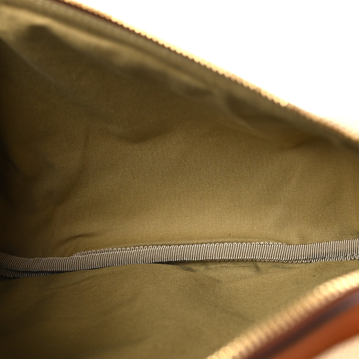 Gucci Vintage Canvas Web Belt Bag Sand Cuir 5 of 10