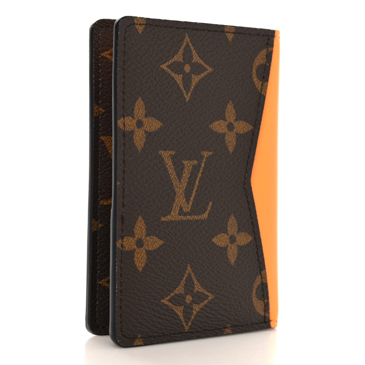 Monogram Macassar Pocket Organizer NM Safran Yellow