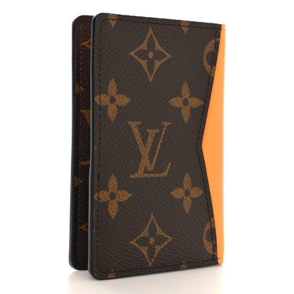 Louis Vuitton Monogram Macassar Pocket Organizer NM Safran Yellow 3 of 7
