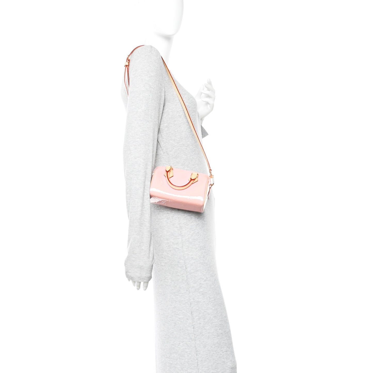 Vernis Monogram Nano Speedy Mochi Pink