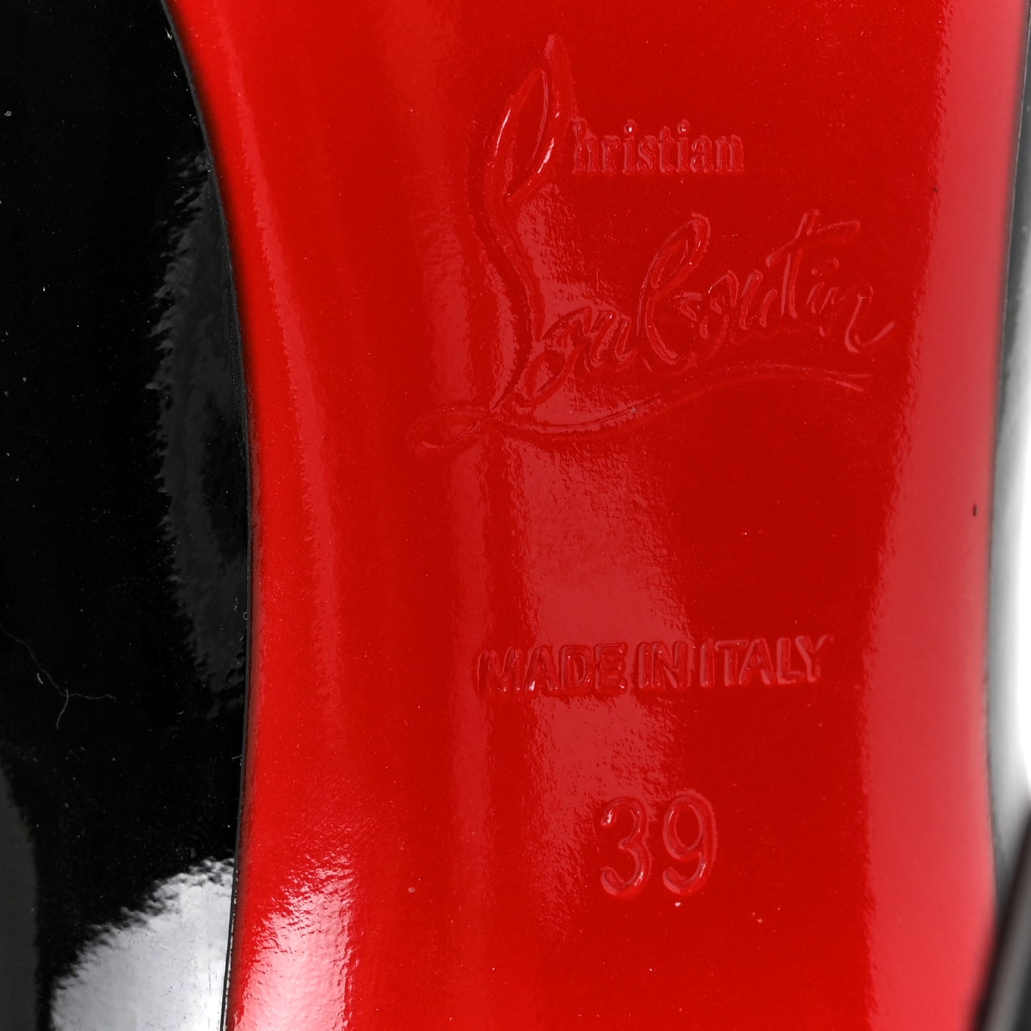Patent Decollete 554 100 Pumps 39 Black