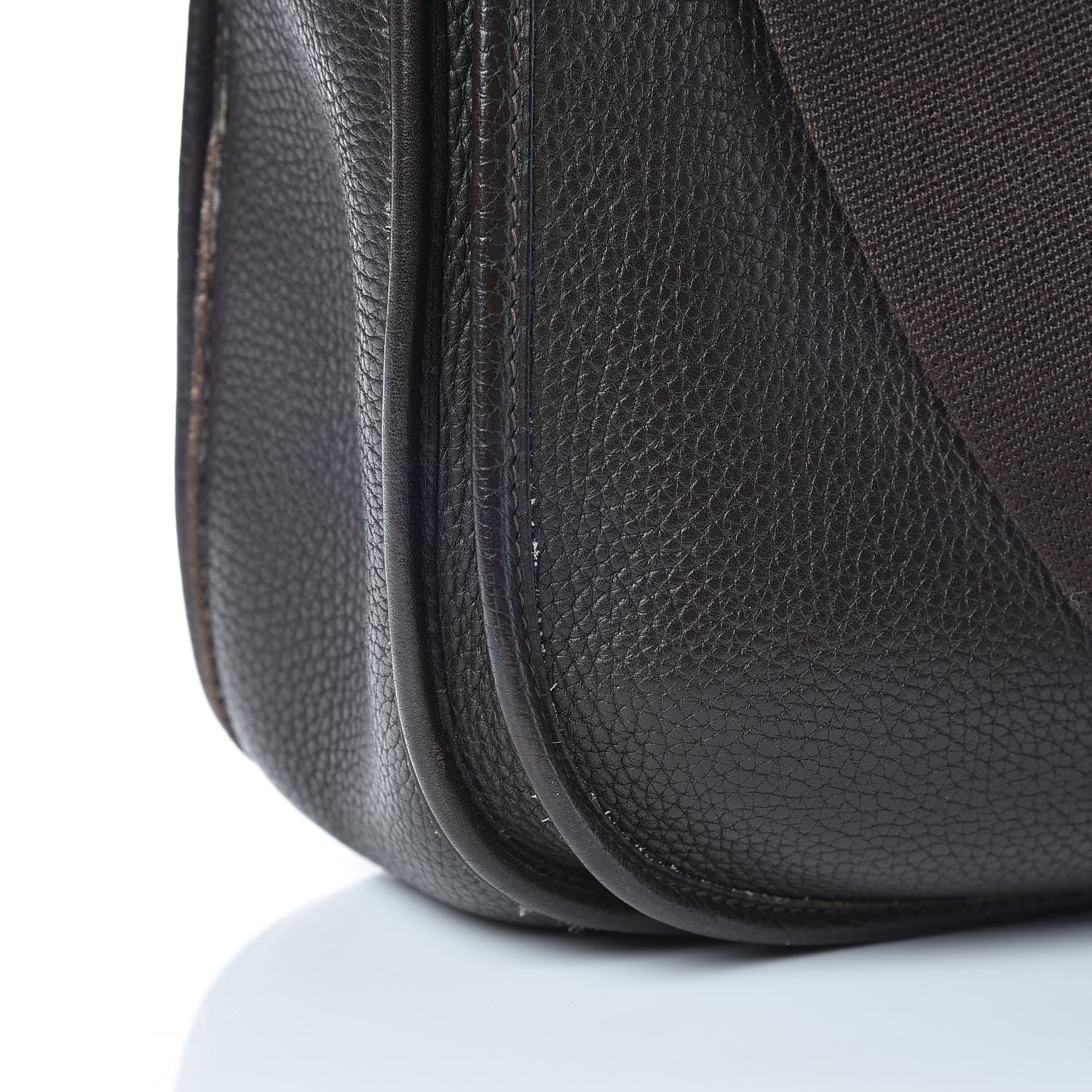 Hermes Taurillon Clemence Evelyne II GM Chocolate 18 of 23