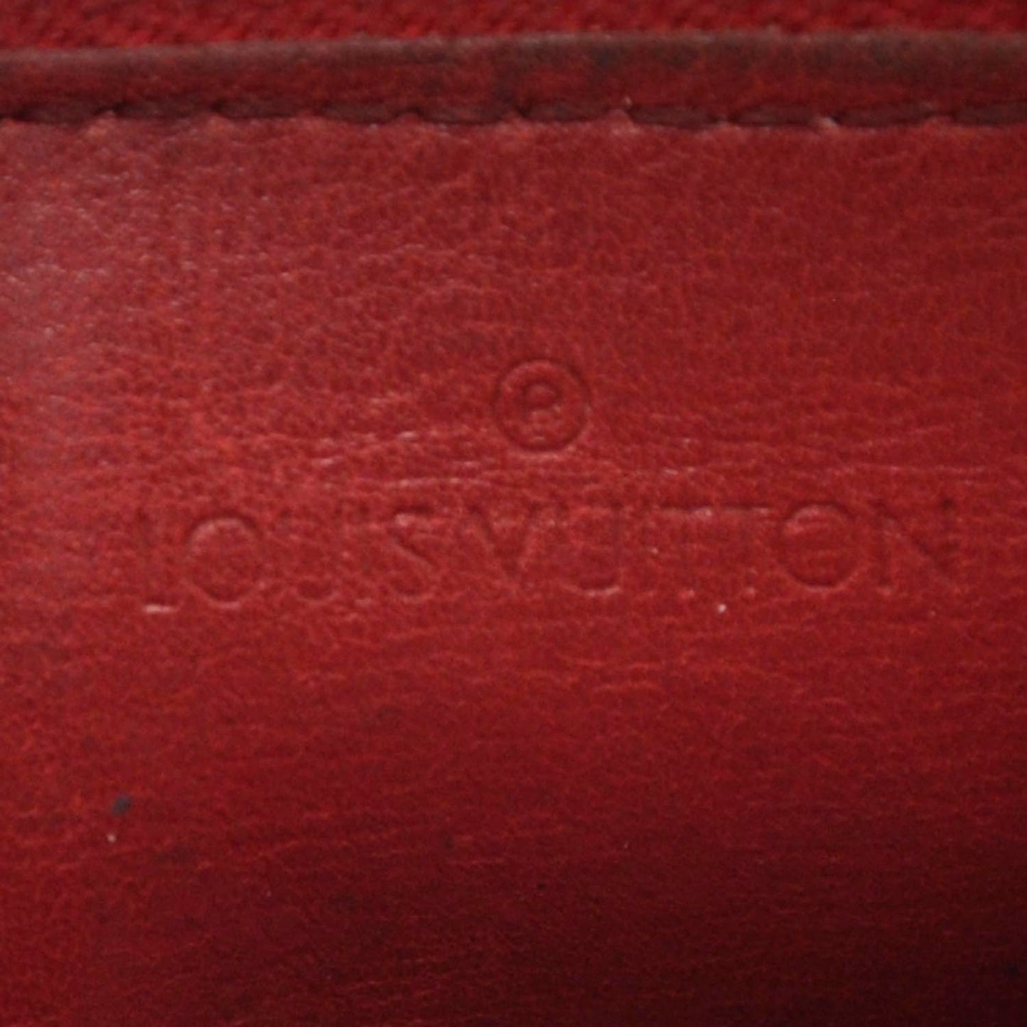 Epi Key Pouch Red
