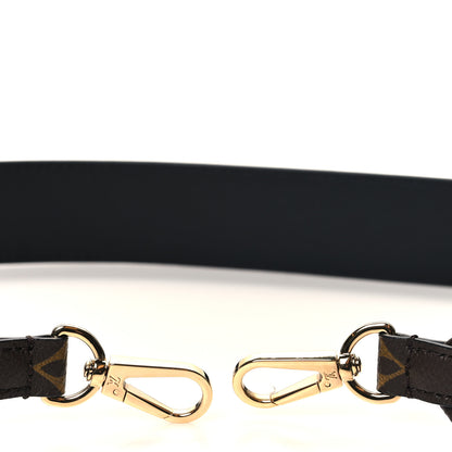 Louis Vuitton Monogram Bandouliere Shoulder Strap Black 3 of 5