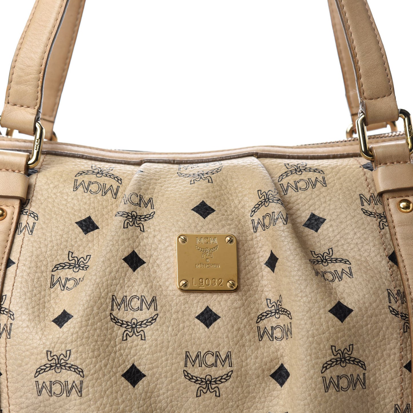 Visetos Medium Essentials Shopper Tote Beige