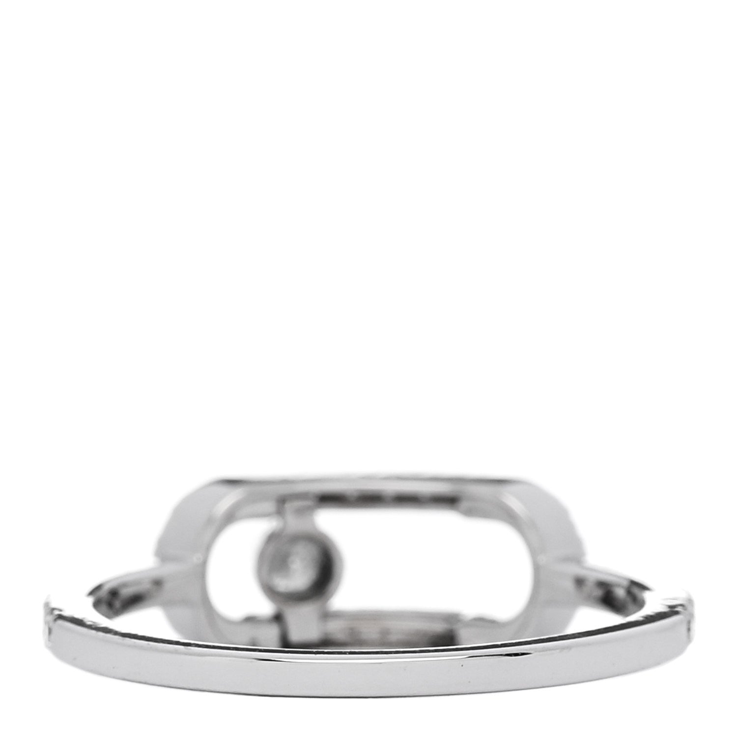 Messika 18K White Gold Diamond Move Uno Pave Ring 53 6.5 3 of 5
