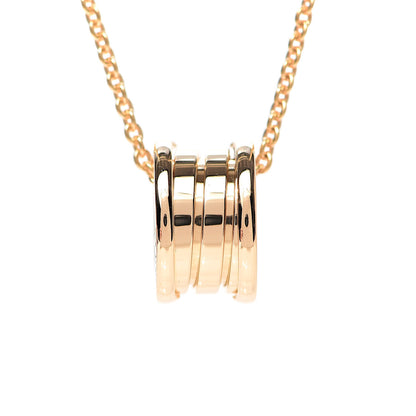 Bulgari 18K Rose Gold B.Zero1 Pendant Necklace 4 of 6